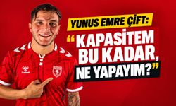 Yunus Emre Çift'ten taraftara şaşırtan yanıt: "Kapasitem bu kadar, ne yapayım?"