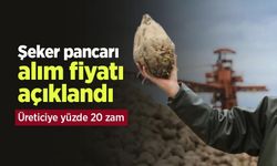 Şeker pancarı alım fiyatı açıklandı: Üreticiye yüzde 20 zam