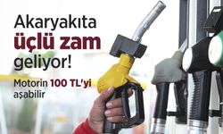 Akaryakıta üçlü zam geliyor! Motorin 100 TL'yi aşabilir