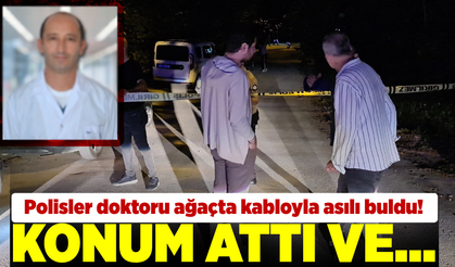 Polisler Tarafından Doktor Kablo ile Ağaca Asılı Halde Bulundu!