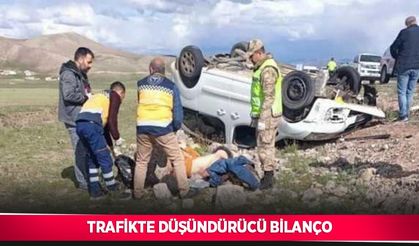 Trafikte düşündürücü bilanço