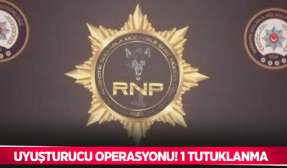 Uyuşturucu operasyonu: 1 tutuklama