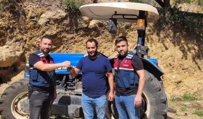 Bodrum’dan çalınan traktör Denizli’de bulundu