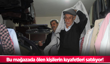 Bu mağazada ölen kişilerin kıyafetleri satılıyor