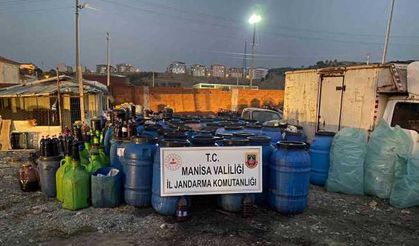 Manisa’da 16,5 ton kaçak şarap ele geçirildi