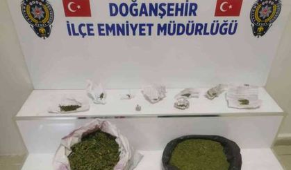 Doğanşehir’de uyuşturucu operasyonu