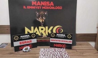 Manisa’da uyuşturucu ile mücadele çalışmaları: 3 tutuklama