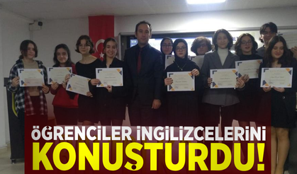 Öğrenciler İngilizcelerini Konuşturdu!