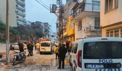 Belediyeye ait yağmur suyu hattı boruları kundaklandı