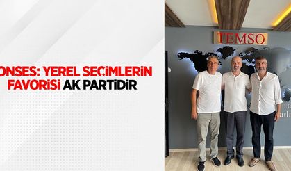 Sonses: yerel seçimlerin favorisi Ak partidir