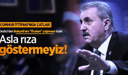 Cumhur İttifakı'nda çatlak! Destici'den Bahçeli'nin "Öcalan" çağrısına tepki: Asla rıza göstermeyiz