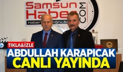 MHP Samsun İl Başkanı Abdullah Karapıçak Canlı Yayında