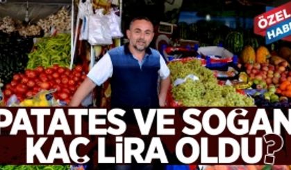 Patates ve soğanın kilosu bakın kaça kadar düştü