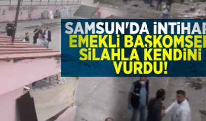 Samsun’da İntihar Vakası! Emekli Polis Silahla Kendini Vurdu!