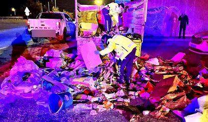 Jandarma otoyolda durdurduğu çöp kamyonunda 1,5 kilo uyuşturucu ele geçirdi