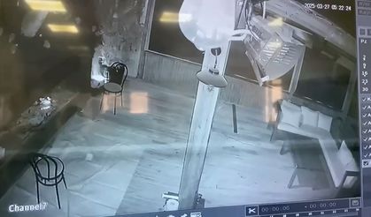 Sahurda yapılan mangalın ateşi oteli yakmış