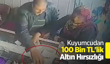 Kuyumcudan 100 Bin TL'lik Altın Hırsızlığı