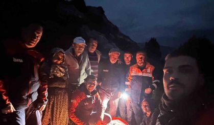 120 kiloluk keçi için ekipler seferber oldu