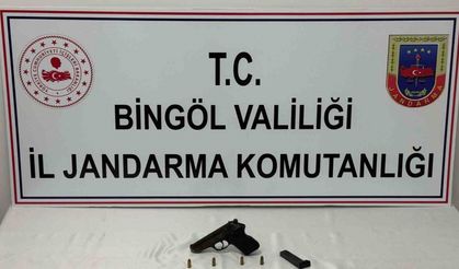 ruhsatsız silah ele geçirildi