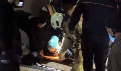 Gider borusunu tamir ederken göçük altında kaldı