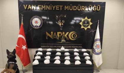 25 kilo 200 gram metamfetamin maddesi ele geçirildi