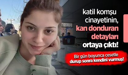 Katil komşu cinayetinin, kan donduran detayları ortaya çıktı! Bir gün boyunca cesetle durup sonra kendini vurmuş