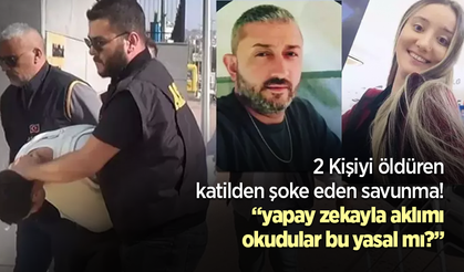 2 Kişiyi öldüren katilden şoke eden savunma! ”yapay zekayla aklımı okudular bu yasal mı?”