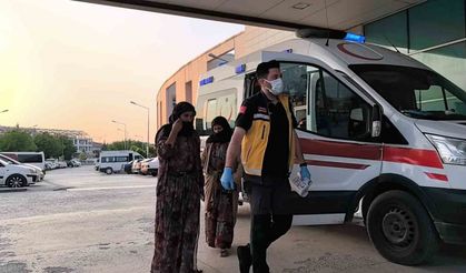 pilavdan zehirlenen 40 kişi hastanelik oldu