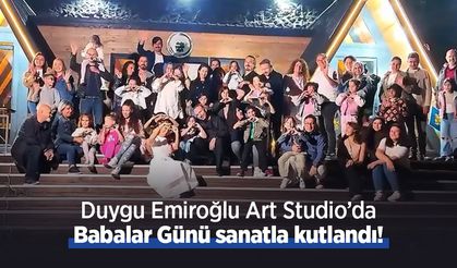 Duygu Emiroğlu Art Studio’da Babalar Günü sanatla kutlandı!