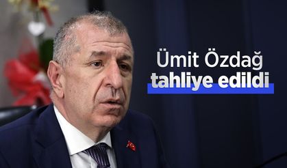 Ümit Özdağ tahliye edildi