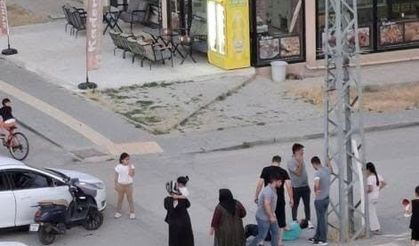 Motosiklet otomobile çarptı: 1 yaralı