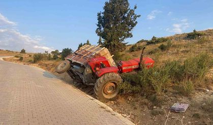 Traktör altında kalan sürücü hayatını kaybetti