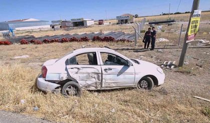 Otomobil şarampole düştü: 4 yaralı