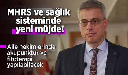 MHRS ve sağlık sisteminde yeni müjde!