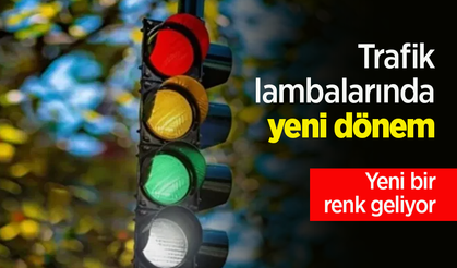 Trafik lambalarında yeni dönem!