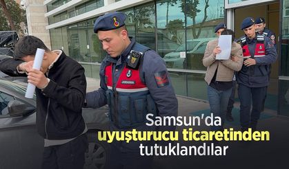 Samsun'da uyuşturucu ticaretinden tutuklandılar