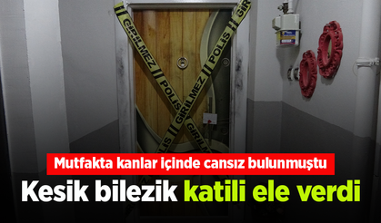 Kesik bilezik katili ele verdi