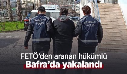 FETÖ’den aranan hükümlü Bafra’da yakalandı