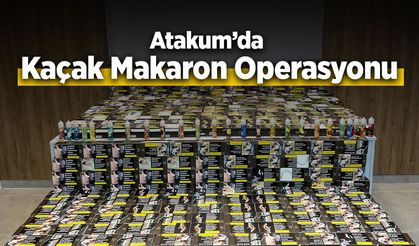Atakum’da Kaçak Makaron Operasyonu
