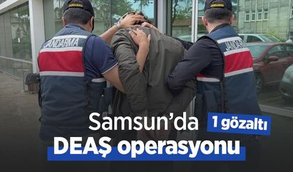 Samsun’da DEAŞ operasyonu: 1 gözaltı