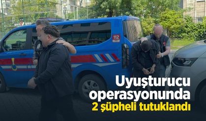 Uyuşturucu operasyonunda 2 şüpheli tutuklandı
