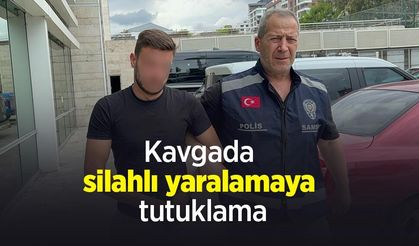 Kavgada silahlı yaralamaya tutuklama
