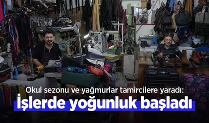 Okul sezonu ve yağmurlar tamircilere yaradı: İşlerde yoğunluk başladı
