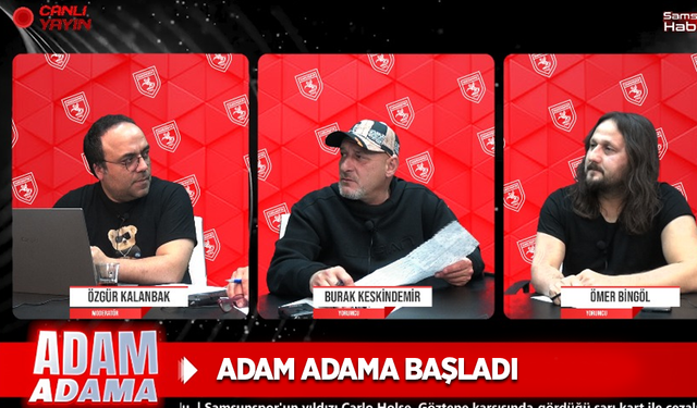 ADAM ADAMA BAŞLADI Samsunspor'a dair her şey bu programda…