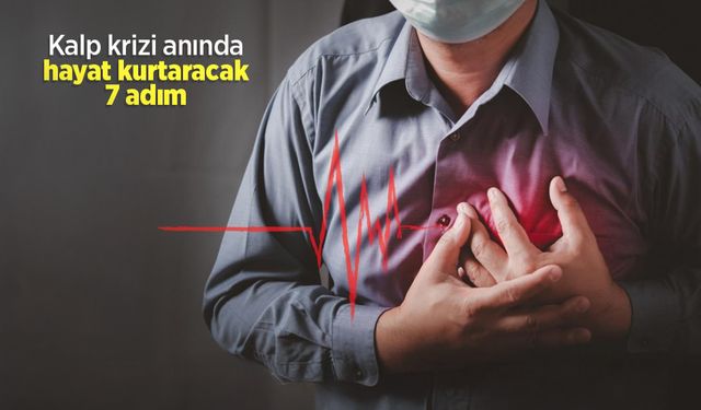 Kalp krizi anında hayat kurtaracak 7 adım