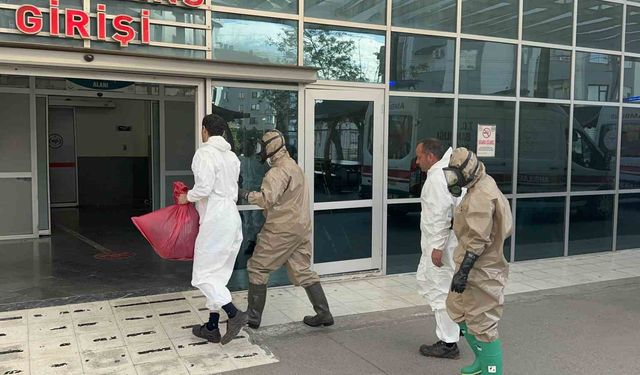 Kimyasal temas paniği: 4 işçi hastaneye kaldırıldı
