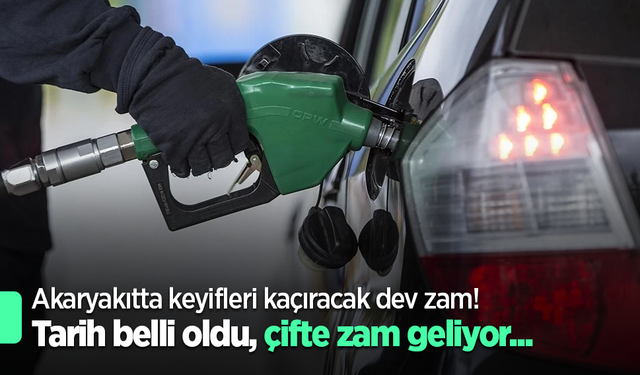 Akaryakıtta keyifleri kaçıracak dev zam! Tarih belli oldu, çifte zam geliyor...