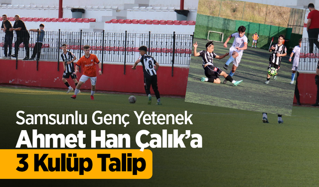 Samsunlu gençlere talip Ahmet Han Çalik