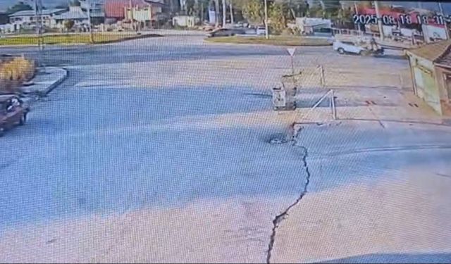 Cip çapa motoruna çarptı: 1 yaralı