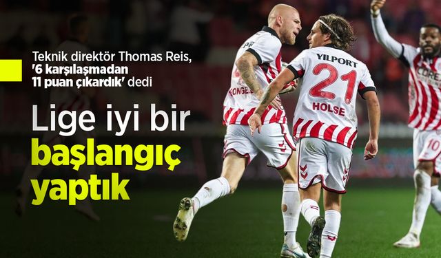 Thomas Reis: "Lige iyi bir başlangıç yaptık"